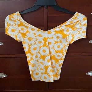 Forever 21 sunflower top